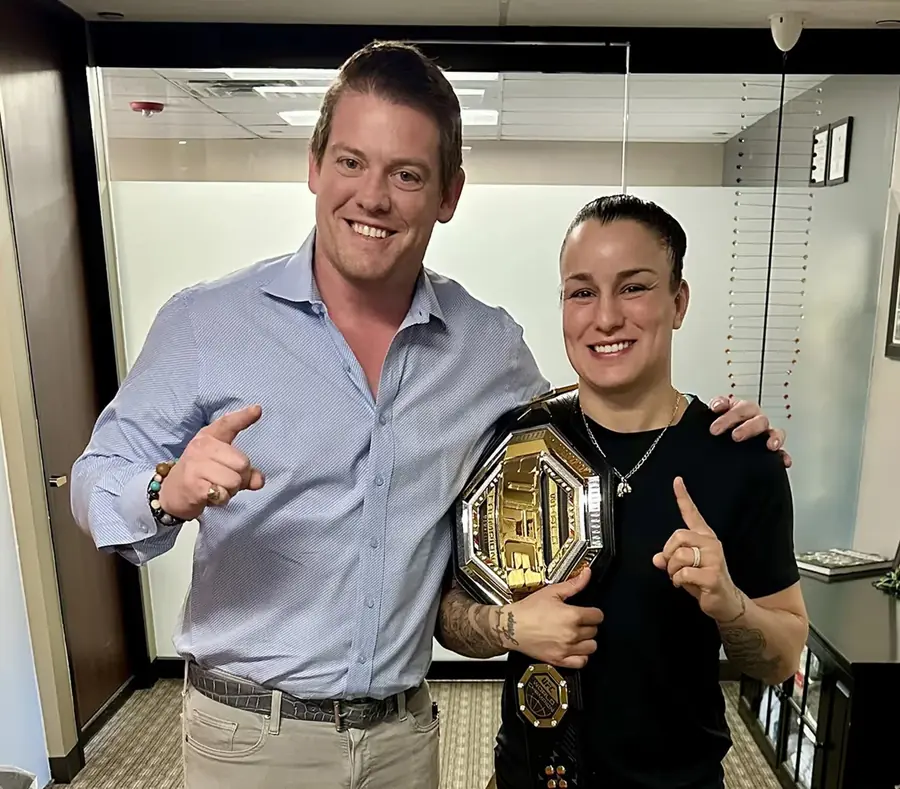 Raquel Pennington with Dr. Jeff McWhorter, D.C.