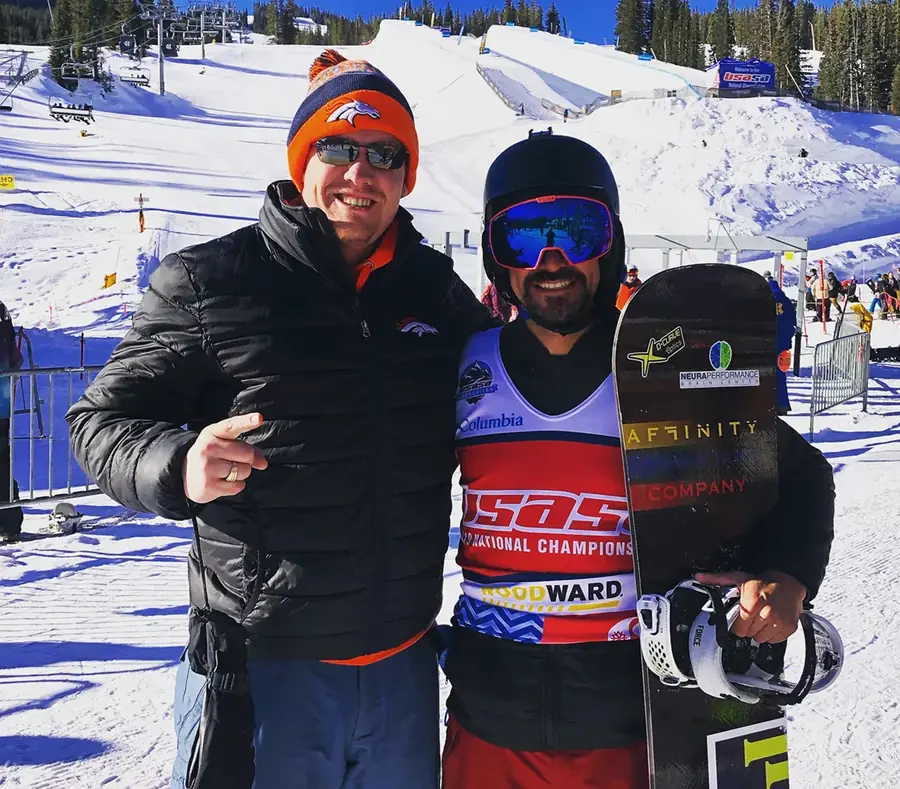 Corey Zalewski with Dr. Jeff McWhorter, D.C.