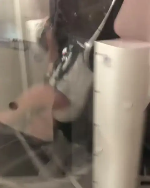 Christian McCaffrey in a GyroStim session