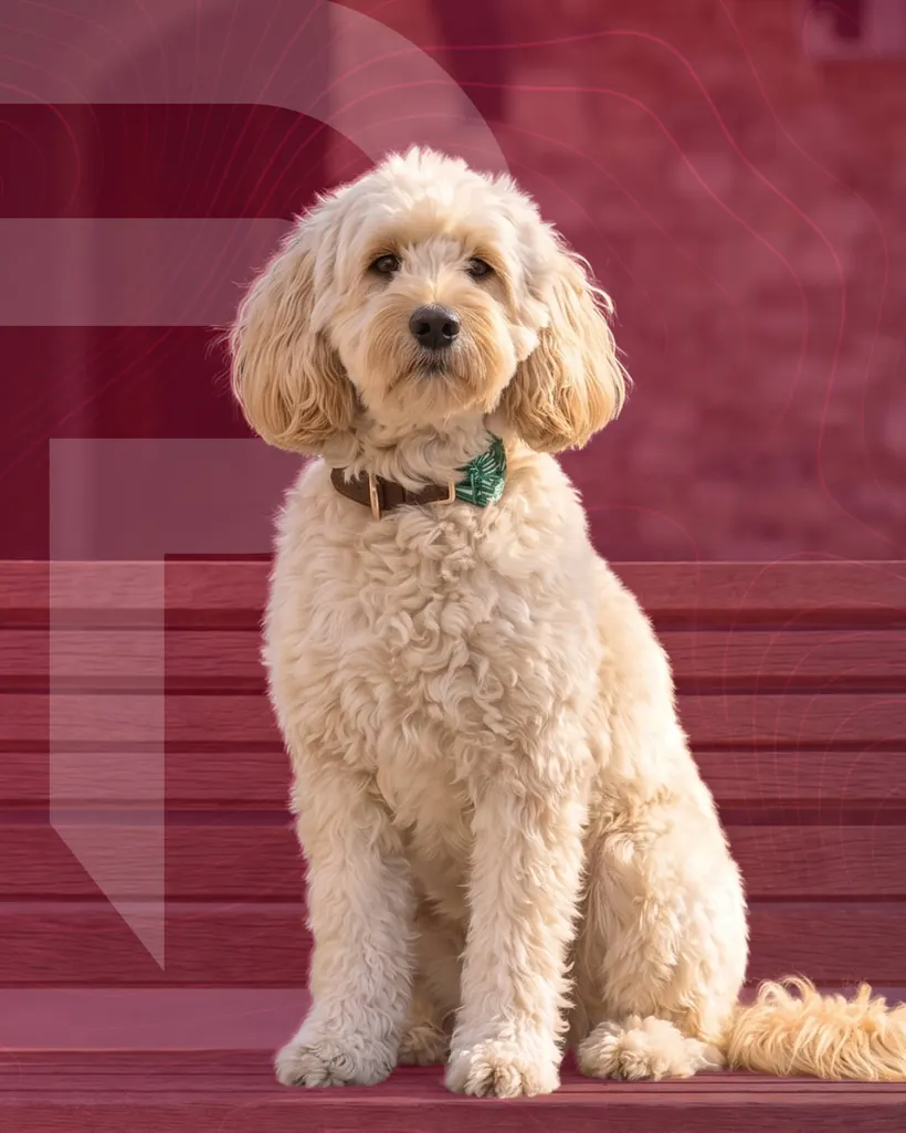 Stella, the clinic's therapy dog